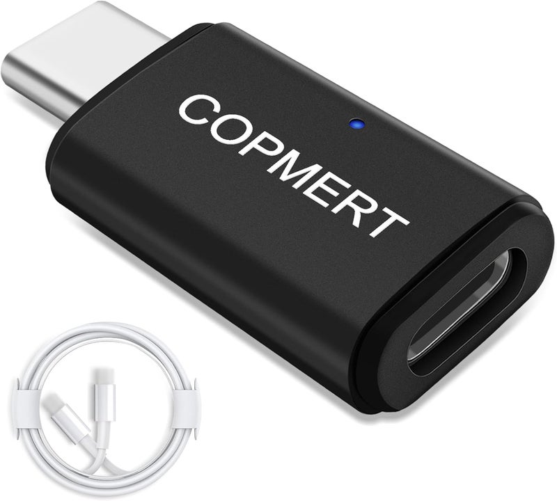 COPMERT Motorcycle Wireless CarPlay Bluetooth Adapter Compatible with Harley Davidson 2024 Road Glide/Street Glide 2025 Street Glide Accessories with Passthrough USB-C Charging Port Plug and Play - Image 1